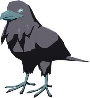 Crow model from Tears of the Kingdom