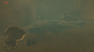 Stalry Plateau Cave screenshot from Breath of the Wild
