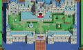 The exterior of Hyrule Castle from Cadence of Hyrule
