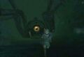 Armogohma chasing Link in an early version of Twilight Princess