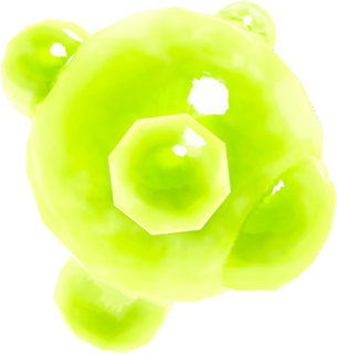 Yellow Chuchu Jelly model from Tears of the Kingdom