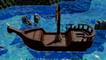 Wrecked Ship Exterior