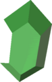 A Green Rupee from Phantom Hourglass and Spirit Tracks