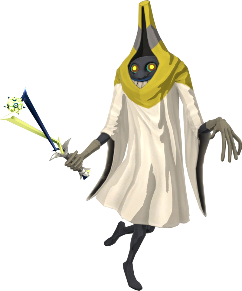 File:BotW Electric Wizzrobe Model.png - Zelda Wiki