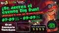 Anuncio del Big Rin que presenta el escenario Gran Escenario Tinteliano