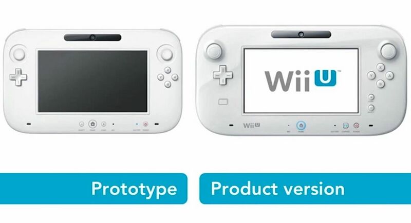 Archivo:Wii U Gamepad versión beta y final.jpg