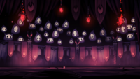 Pièce principale de la tente de Grimm