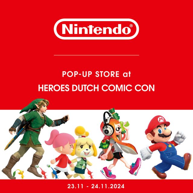 Nintendo POP-UP STORE at HEROES DUTCH COMIC CON - Inkipédia, le wiki ...
