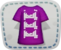 T-shirt violet
