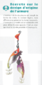 Information de The Art of Splatoon à propos de l'anorak encrifugé originel, ainsi que l'hameçon.