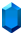 Artwork d'un rubis bleu dans Ocarina of Time 3D.