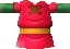 La tunique rouge comme elle apparaît dans A Link Between Worlds.
