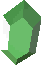 Un Rubis Vert normal dans Phantom Hourglass.