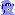 Un Wizzrobe bleu, tel qu'il apparaît dans le jeu