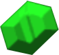 Icône d'un Rubis Vert dans The Wind Waker.