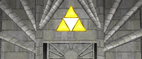 L'icône de la Triforce apparaît dans le Temple du Temps, après que Link a joué le chant du Temps.