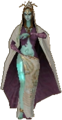 Costume mers de Midona : elle prend les couleurs de la Zelda de TP