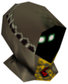 Masque Garo à l'effigie des Garos dans Majora's Mask permettant l'apparition d'un Garo.