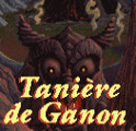 La tanière de Ganon sur la carte.
