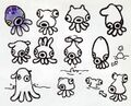 Artwork d'Hyrule Historia d'un Octorok de Spirit Tracks.