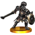 Un Darknut en tant que trophée dans Super Smash Bros. for Nintendo 3DS.