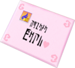 Artwork de la lettre de Maggy.