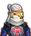 Portrait de Sheik pour Hyrule Warriors.