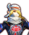 Portrait de Sheik pour Hyrule Warriors.