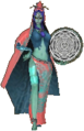 Costume de Midona : elle prend les couleurs d'Hydrie