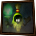 Le tableau d'Amy dans Ocarina of Time.