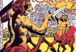 Image d'un Lynel tirée du comic.