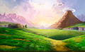 La plaine d'Hyrule.