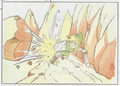 Artwork d'Hyrule Historia d'un Rock dans The Legend of Zelda.