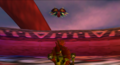 Le Masque qui se sépare de Skull Kid.