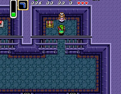 Link qui sauve Zelda