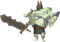 La Figurine Tendo d'un Darknut à armure grise