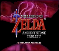 Écran du titre en anglais, créé par les personnes qui ont effectués les travaux sur les ROMs des BS Zelda.