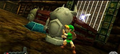 Link à la caverne Dodongo.