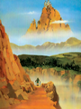Artwork de la montagne de la Mort d'A Link to the Past.
