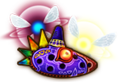 L'ocarina de Majora, niveau 3 de l'arme de Skull Kid.
