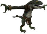 Modèle d'un Lézalfos dans Twilight Princess.