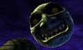 La Lune et Skull Kid dans Majora's Mask 3D.