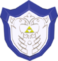Modèle du bouclier de The Wind Waker.