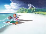Artwork de Marine qui retrouve Link.