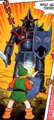 Soldat dans le comic d'A Link to the Past.