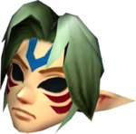 Masque du dieu démon dans Majora's Mask 3D