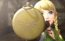 Linkle avec sa boussole