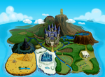 Hyrule sans la tour des Vents dans Four Swords Adventures.