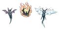 Artwork de chauve-souris pour Phantom Hourglass.