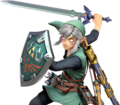 Costume d'Oni Link dans Super Smash Bros. Ultimate.